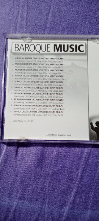 CD Musica Barocca - Bach