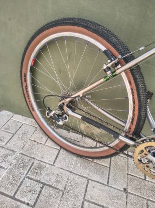 Wheeler E-II Titanium Bicicleta Montaña