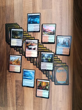 Lote de Tierras No Básicas + 5 Raras Cartas Magic