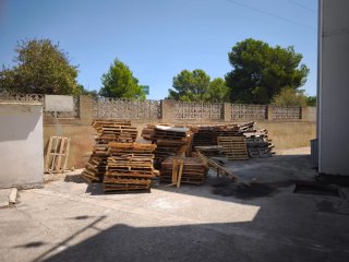 Palets de madera usados