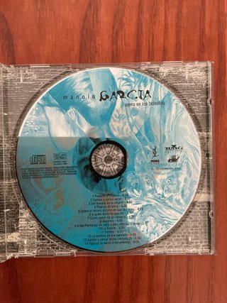 CD Manolo García - Arena en los bolsillos