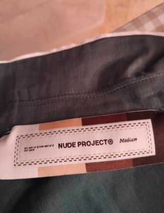 Camisa Nude Project Hombre Gris
