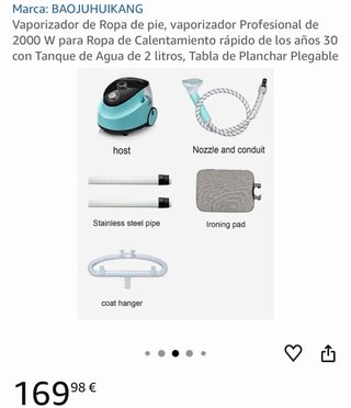 Vaporizador de Ropa BAOJUHUIKANG