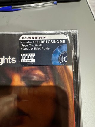 Taylor Swift Midnights Late Night Edition CD