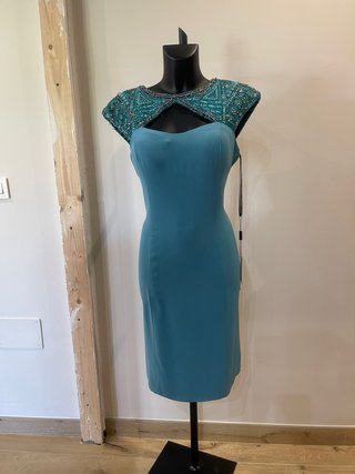 Vestido de fiesta con pedrería