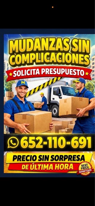 Mudanzas por toda España  Transporte de todo tipo
