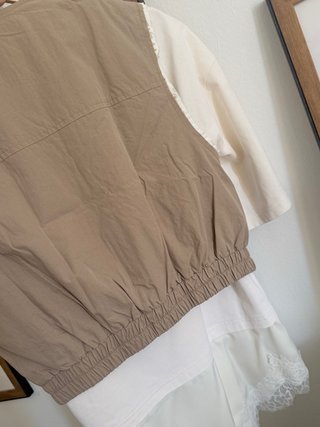 Chaleco Mango Beige