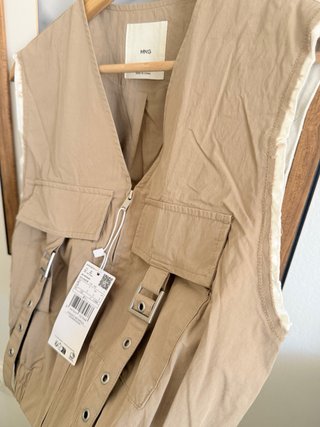 Chaleco Mango Beige