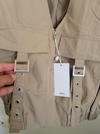 Chaleco Mango Beige