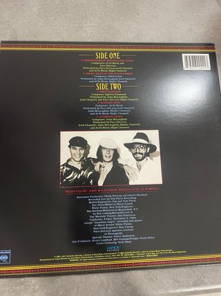 Vinilo Paco De Lucia Live Columbia Impex