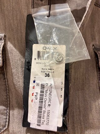 Camisa vaquera gris Only Talla M