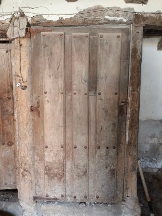 Puerta madera antigua 1900