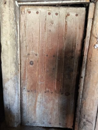 Puerta madera antigua 1900