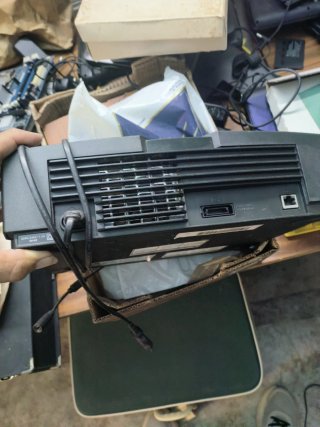 Xbox Clásica Negra y Verde 2002
