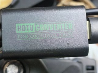 Xbox Clásica Negra y Verde 2002