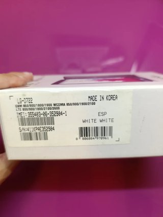 Teléfono LG G3s Blanco