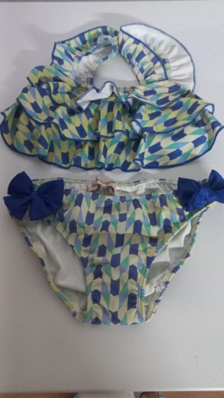 Bikini La Hormiga estampado geométrico,