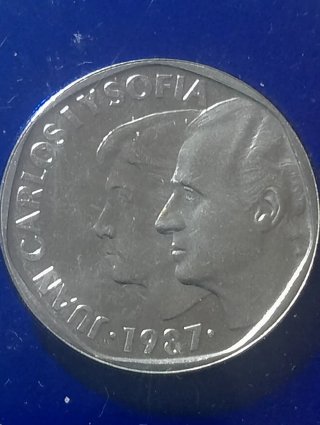 Set Monete Spagna 1987 prova