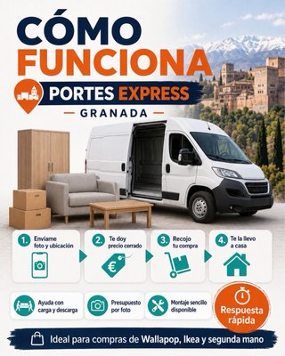 Porte exprés de muebles y electrodomésticos