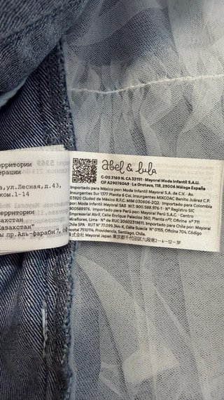 Giacca jeans Abel & Lula 14 anni