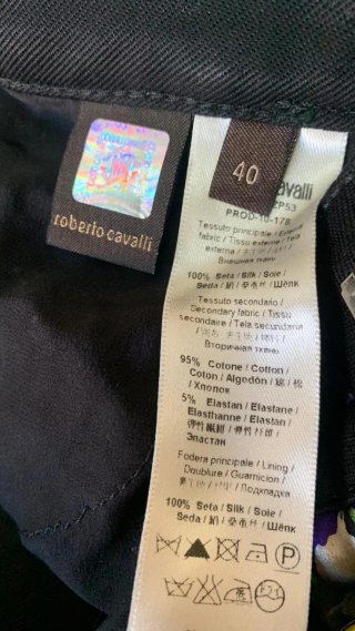 Pantaloni skinny Roberto Cavalli tg 40