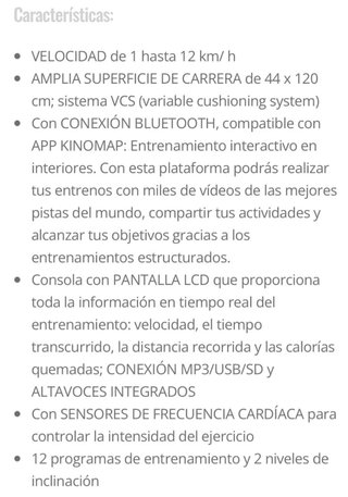 Cinta de correr ASTAN HOGAR FITNESS