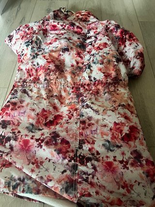 Chubasquero BSK forrado estampado floral