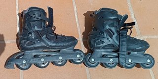 Patines en línea Oxelo con bolsa. Talla: 41.