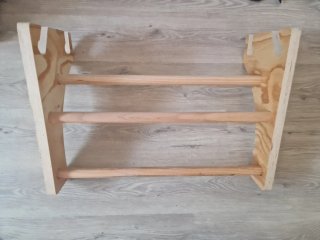 Espaldera de madera