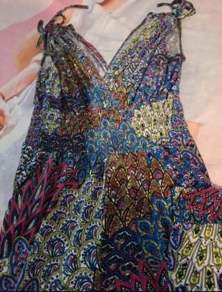 Mono largo CHED DRO Multicolor