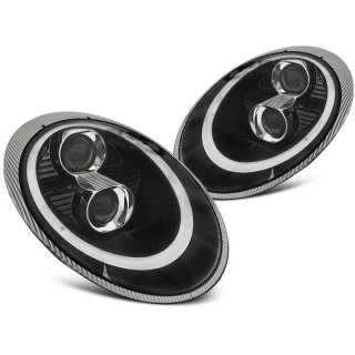 Faros delanteros Xenon TUBE LIGHT Porsche 911 Fond