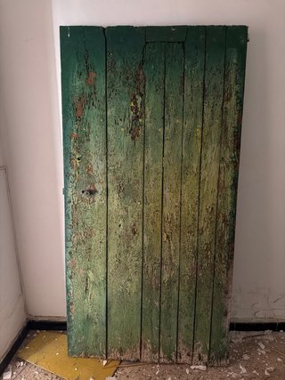 Puerta antigua de madera