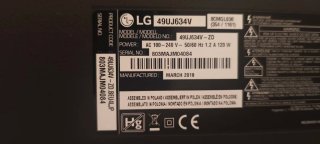 TV LG 49 4K UHD Smart TV 49UJ634V
