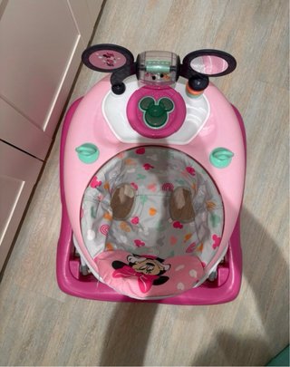 Andador Minnie Mouse Rosa
