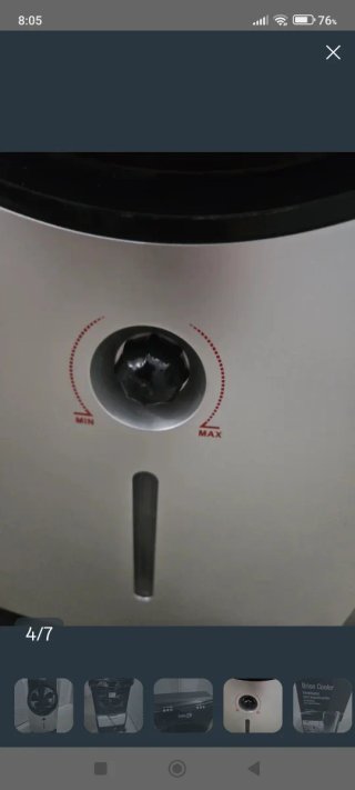 Ventilador Saivod con humidificador