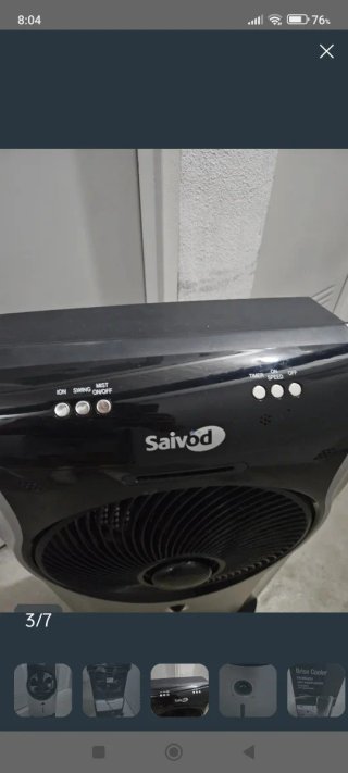 Ventilador Saivod con humidificador