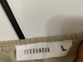 Abito lungo Terranova Beige Taglia L