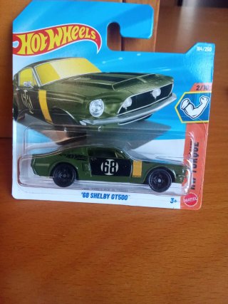 Hot Wheels '68 Shelby GT500 Verde