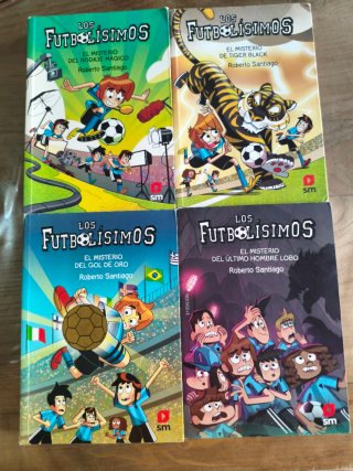 PACK LOS FUTBOLÍSIMOS  Números: 16-24-25-26