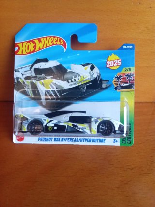 Hotwheels Peugeot 9X8 Hypercar 2025
