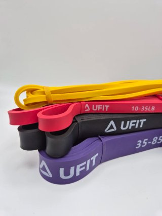 Bandas elásticas UFIT 4 resistencias + bolsa