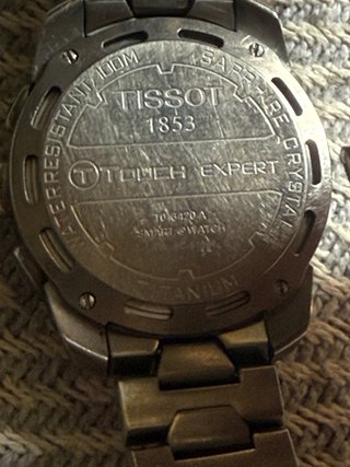 Reloj Tissot Touch Expert Titanio