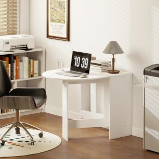 Mesa Cocina Plegable Alas Abatibles Blanca