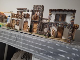 Diorama Belén Pueblo Romano
