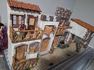 Diorama Belén Pueblo Romano