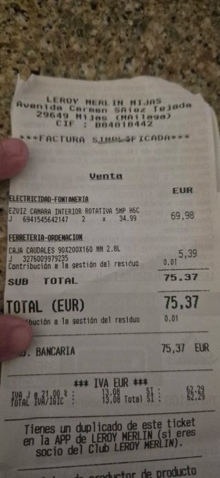 Cámara Inteligente EZVIZ 3K