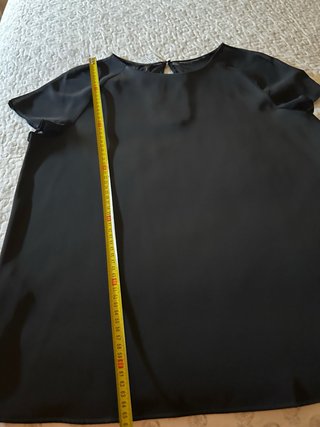 Blusa Mango Negra Talla L Nueva con Etiqueta