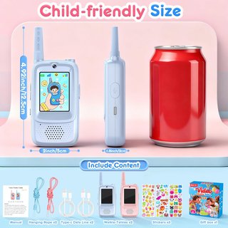 Walkie Talkies Niños con Video