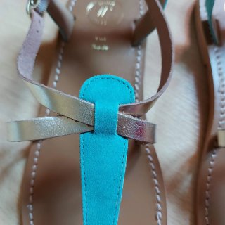 Nuevo White Sun sandalias Talla 39