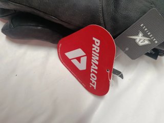 Guantes de cuero negro Rossignol
